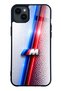 iPhone 14 Plus White M2 Design Glossy Phone Case
