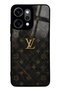 Oppo Reno 14 Pro Black Marble Gold Lv Design Glossy Phone Case