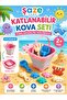 Foldable Kids Beach Set – Sand Toys for Ages 2+, Folding Bucket, Shovel, Rake, and Sea Animal Mold Set - 2