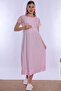 Maternity Nightgown Suitable for Pre- and Postpartum Use Effortt - Pink - 3