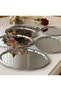 20*25 Cm Stainless Steel Oval Wavy Model 6-Piece Service and Presentation Tray 20*25 Cm - 2
