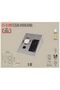 Ct-5109 2W مقبس كهربائي تحت الطاولة باللون الأبيض - 4