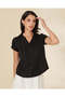 Women Black Casual Blouse