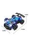 Blue Remote Control Racing Car With Spray Mist Feature, 360 Spin Stunt Action, High Performance Toy Vehicle For Kids - 5