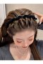 Velvet Clip-On Magic Hair Braiding Crown - Hair Styling Tool with Clasps - 2