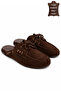Vessia Women's Brown Genuine Leather Suede Bead Detailed Loafer - 4