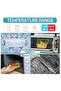 TYCOM Glass Meal Prep Containers (3 pcs Square) - Food Storage with Lids, Lunch Box, Airtight, Black - 5