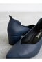 25461068Y Genuine De Leather cm Thick Heel Stiletto Shoes for Women - 6