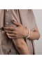 Tiara Women's Bracelet, 18K Gold, Beaded Bracelet, with Shell Stone & Shell, Handmade Adjustable Jewelry - 4