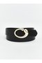 Women's Belt with Metal Buckle in Faux Leather Look for Style Enthusiasts from Uzg Store - 2