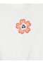 Lcw kids bicycle collar embroidered girl's t-shirt - 4