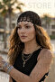 Sweat-Proof Cotton Starfish Detailed, Handmade Bohemian Beach Summer Mesh Beanie – Bohemian Beach and Crochet Hat - 2