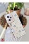 Xiaomi Redmi Note 12 Pro 5g Compatible Charm Pearl Ribbon Toy Design Silicone Case