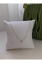 Steel Zircon Stone Minimalist Lucky Clover Women's Necklace - 3