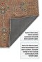Decorative Carpet Non-Slip Base Stain-Resistant Washable Rug Custom Size Living Room Carpet 3051 - 6