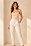 Women's 95% Cotton Strapless Padded 5-Piece Basic Undershirt - Flexible & Comfortable 5-Piece Bra Singlet - 4
