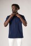 Regular Fit Textured Lycra Polo Neck T-Shirt - 3