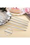 LAZAHOME Silverware Set, Stainless Steel Flatware Cutlery, 5-Piece Kitchen Utensil Set Include Spoons And Forks Set. - 3