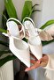 Half Egg-Shaped Short Heel 4 cm Heel Height Modern Style Shoes. With Summer Colors - 5