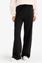 Straight Fit Stretchy Waisted Basic Sweatpants - Black - 3
