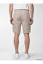 Trendlucky Men's Regular Fit Elastic Waist Cargo Shorts with Difference in Color - 4
