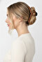 Stylish Brown Quilted Pattern Hair Claw Clip for Women Daily Use - 3