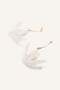 Women's Flower Shaped Earrings H6127Axns - 4