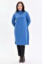 Stand collar two thread zippered tunic