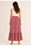 Women's Long Loose Hijab Patterned Skirt - Women's Modest Skirt - 4