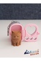 Cute Cat Figurine Openable Bag and Key Ornament Keychain 3D Design - 3