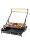 Adjustable Height Charcoal BBQ Grill Stainless Steel Cooking Grate Portable Outdoor Barbecue Grill for Camping Picnic Garden Party - 2