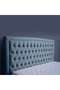 BIANCA HEADBOARD CHANEL TEAL L-200 : H-125 CM - 3