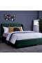 PLUTO HEADBOARD CHANEL OLIVE GREEN L-150 : H-125 CM - 6