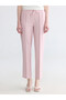 Trendlucky Carrot Cut Women's Trousers with Elastic Waist with a Difference in Color - 2