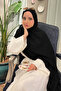 شال جاكار فاخر من بريميوم جلو - أسود - 2