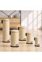 Daily Soft Close Metal Pedal Bin 22.5x16.8x28.5cm 3l - Beige - 2