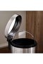 Daily Soft Close Metal Pedal Bin 22.5x16.8x25.7cm 3l - Chrome - 4