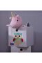 Owl Storage Box 33x33x33 Cm - Beige
