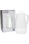 Pink Shunfan Glass Premium Flask – Elegant Colors, Stylish & Portable VH1202 (White, 600ml) - 6