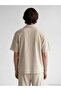 Regular Fit Resort Collar Men's Shirt (S6) - 4