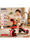 MRSX Kids Ride On Tricycle with Push Handle & LED Light - 2