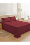 3‑Piece Premium Microfiber Bed Sheet Set – Double Size Flat Sheet (230x255 cm) with 2 Pillowcases (50x75 cm) – Ultra‑Soft, Breathable, Wrinkle‑Resistant Fabric - 2