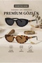 2 Pack Black Leopard g Model Uv400 Protected Women's Sunglasses