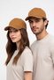 Luxury Unisex Dark Orange Cotton Baseball Cap |   Premium Casual Outdoor Model - 5