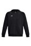 1379767_001 Loose Fit Men's Jacket with Raised Zipper and Hood