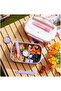 Bento Box with Water Bottle, PP Lunch Box with 4 Compartments and Utensils, Reusable Lunch Food Container Set, Meal Prep Containers for Adults & Kids (Blue) - 8