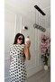 White Cap Sleeve Polka Dot Dress - 4