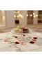 Footed Crystal Glass Candy Plate | Elegant Pedestal Serving Dish | 17×8 cm - 2
