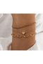 Women's Heart Bracelet Set 3 Pieces - 2