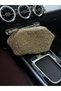 Knitted Scholarship Stylish Glittery Women's Handbag Portfolio Clutch Gold
